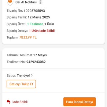 Siparişim Kayboldu, Bilgi Verilmeden İade Edildi Ve Mağdur Edildim