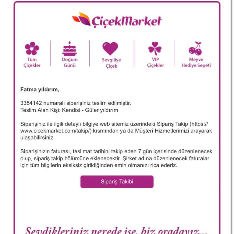 Anneler Günü Çiçek Siparişimde Büyük Hayal Kırıklığı Ve Yanıltıcı Görsel