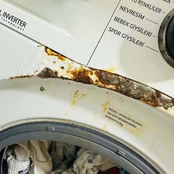 Çamaşır Makinesinde Paslanma Ve Hayal Kırıklığı