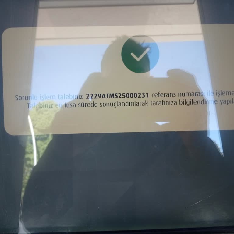 ATMde Yatırılan 1000 TLye El Konuldu Hesabıma Geçmedi