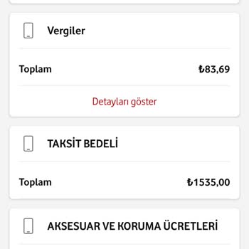 Faturama İstemediğim Aksesuar Koruma Ücreti Yansıtılıyor