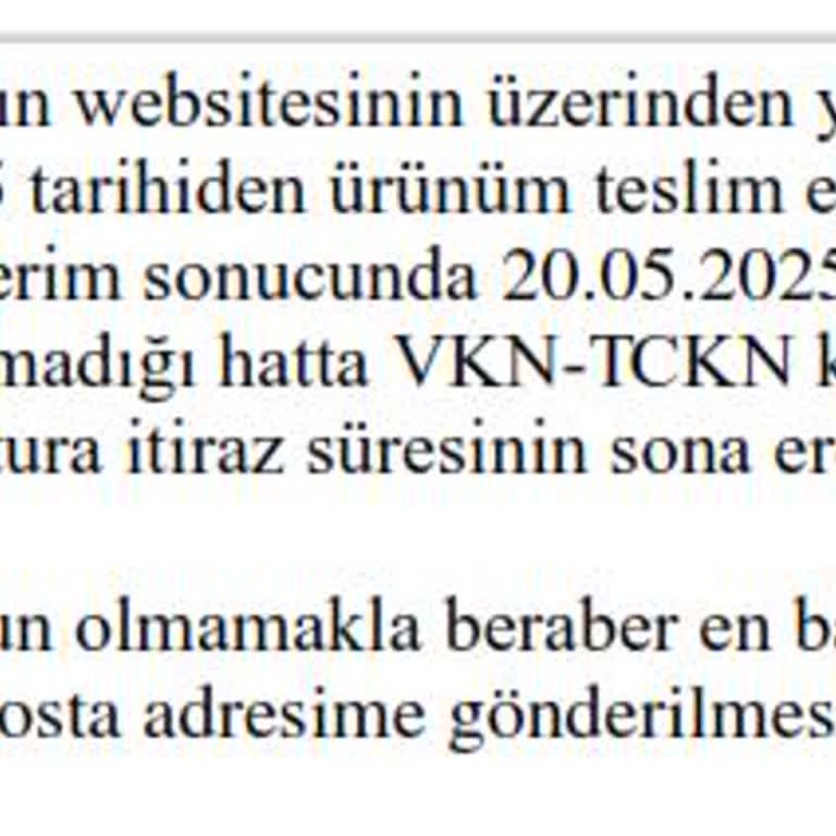 Dyson Kurumsal Fatura Talebim Geciktirildi Ve Yanlış Düzenlendi
