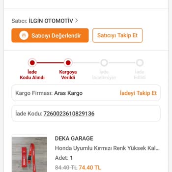 İadem Teslim Alındı Ama Sistemde Teslim Edilmedi Görünüyor