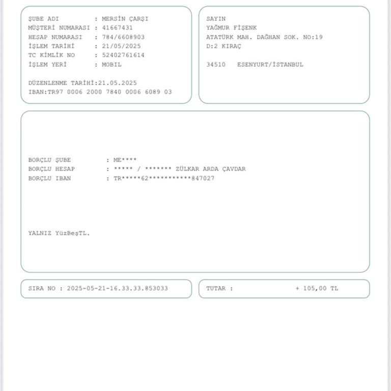 Kimlik Ve Hesap Bilgilerimle İzinsiz İşlem Yapılmasından Endişeliyim