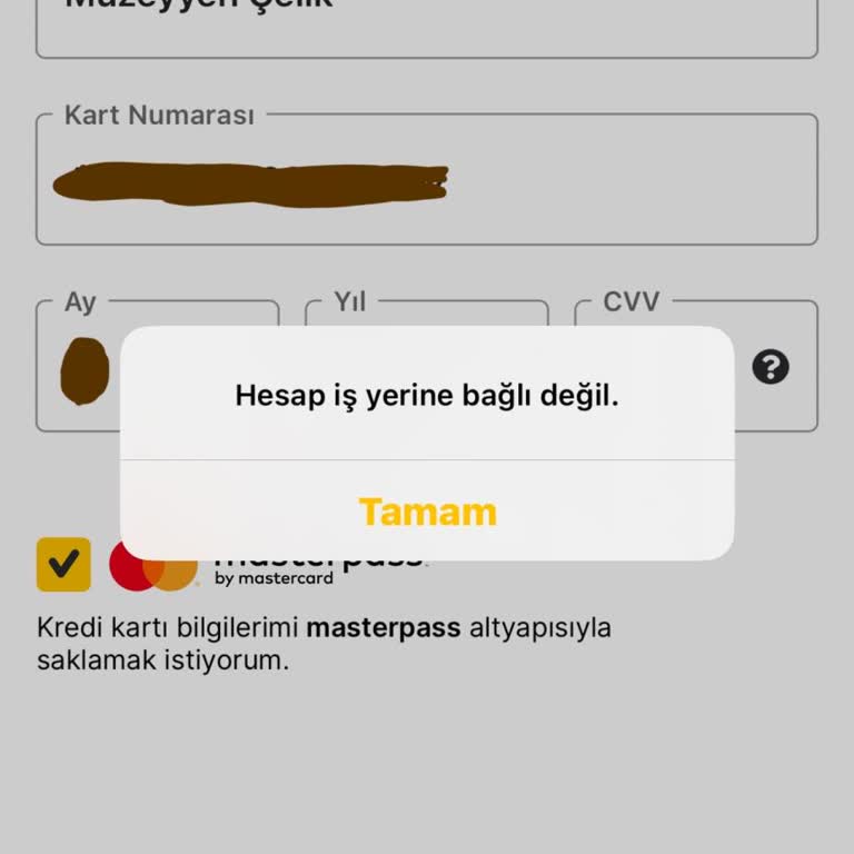 Migros Hemen'de Kart Kaydı Sorunu Çözülemiyor, Geri Dönüş Yapılmıyor