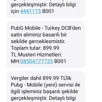 Virüs Nedeniyle Hattımdan İzinsiz PUBG Harcaması Ve Maddi Kayıp