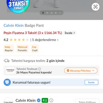 Aldığım Eşofman Altı Kısa Sürede Yırtıldı
