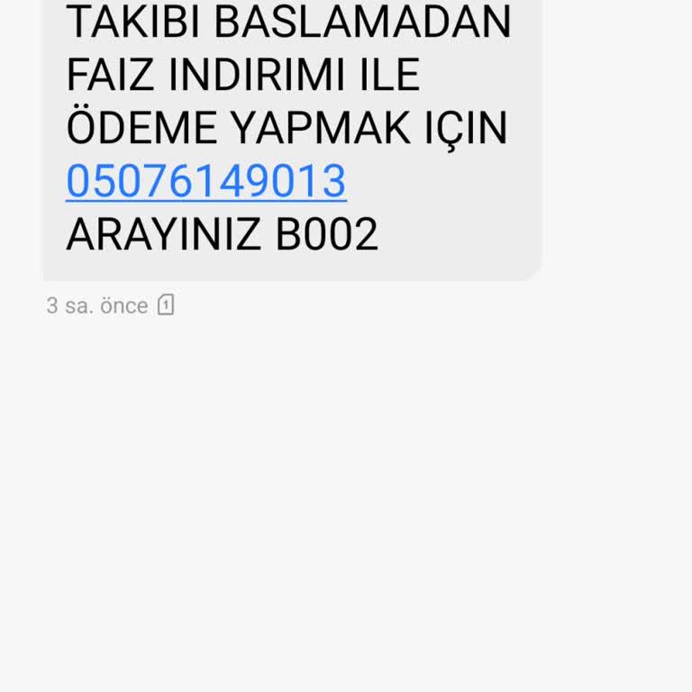 Tanımadığım Bir Şirketten Gelen Borç Mesajı İle Tehdit Edildim