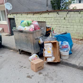 Çöp Konteyneri Yetersizliği Nedeniyle Park Sorunu Yaşıyoruz