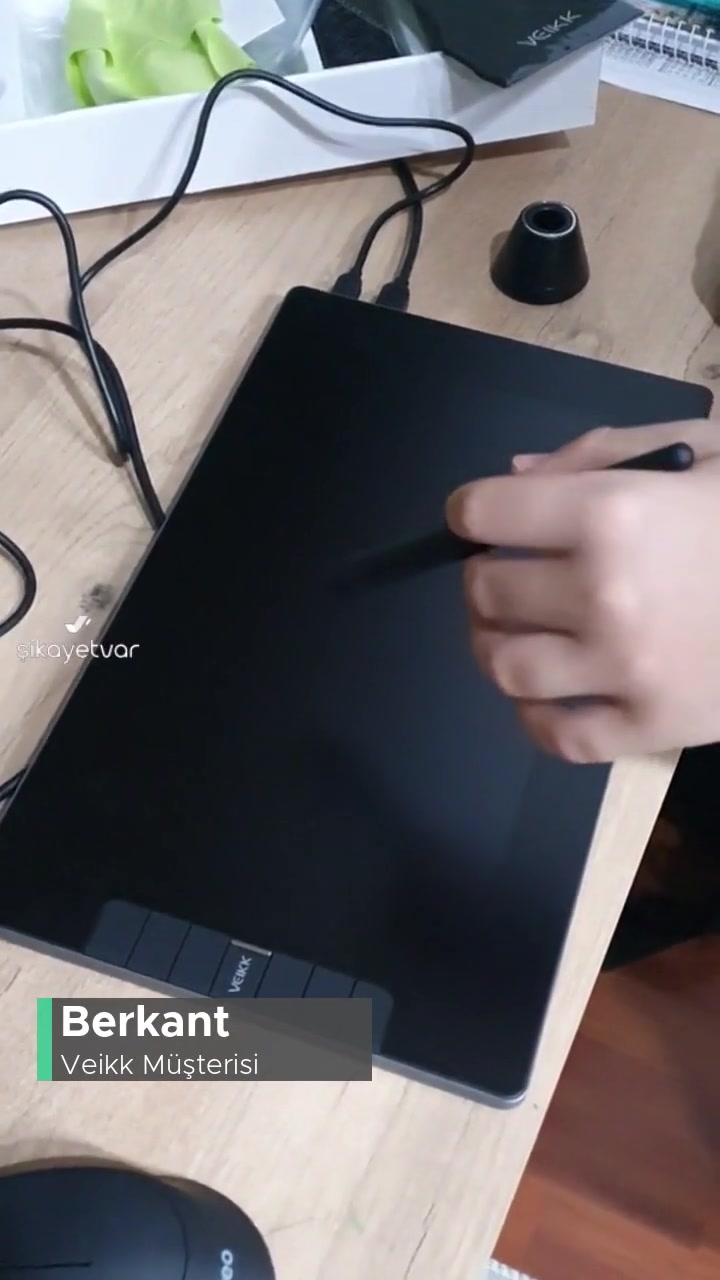 Veikk Vk 1200 Arızalı Çizim Tablet! videonun kapak resmi