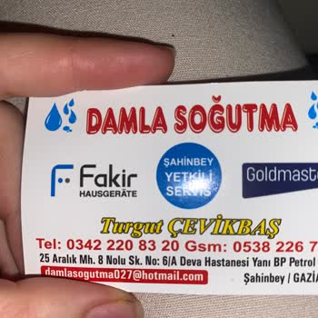Damla Soğutma Gaziantep Son Derece Vasat