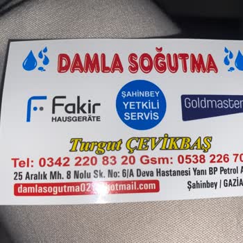 Damla Soğutma Gaziantep Son Derece Vasat