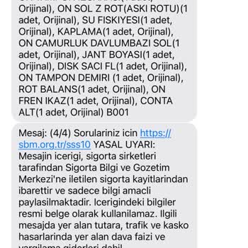 Gerçek Dışı Ağır Hasar Kaydı Ve Parça Değişimi Sorunu