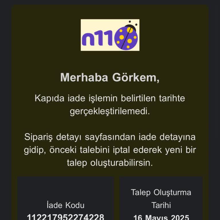 Kargoist İade Kargomu Üç Gündür Adresten Teslim Almadı Mağduriyet Yaşıyorum