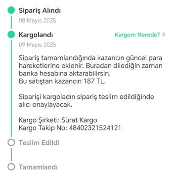 Sürat Kargo Kayıp Kargo Sorunumu Günlerdir Çözmüyor, Mağduriyetim Devam Ediyor