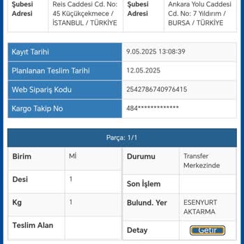 Sürat Kargo Kayıp Kargo Sorunumu Günlerdir Çözmüyor, Mağduriyetim Devam Ediyor