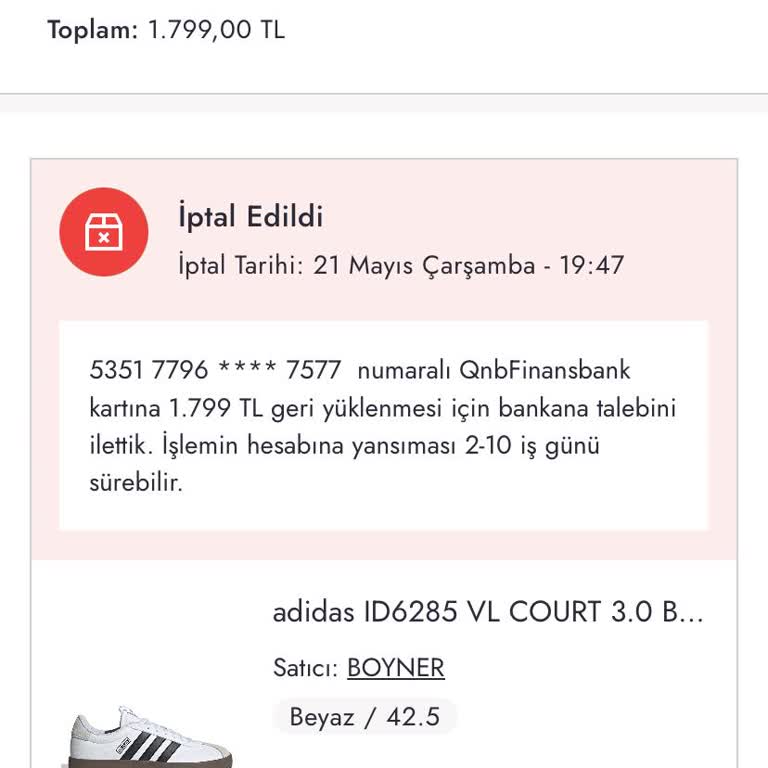 İade Sürecinde Gecikme Ve Hopi Puanı Mağduriyeti