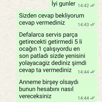 Luxell Ankastre Ocakta 1 Yıldır Çözülemeyen Arıza Ve Servis Sorunu