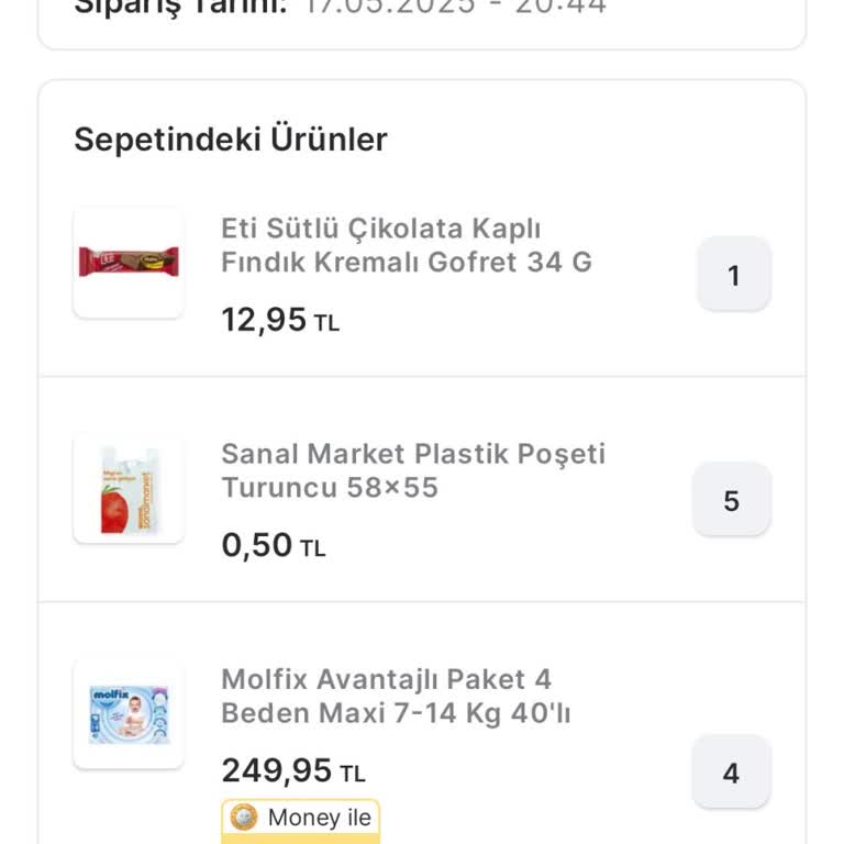 Migros Sanal Market'te İndirimli Siparişlerim Sürekli İptal Ediliyor