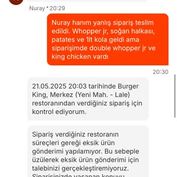 Yanlış Sipariş Ve Çözülmeyen Sorun: Migros Yemek'te Hayal Kırıklığı