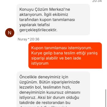 Yanlış Sipariş Ve Çözülmeyen Sorun: Migros Yemek'te Hayal Kırıklığı