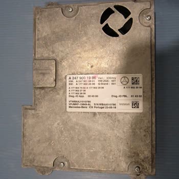 Mercedes A200 Command Screen Failure