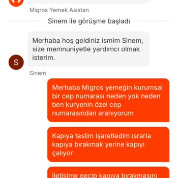 Migros Kuryesinin Kişisel Numara İle Araması Ve KVKK İhlali Endişesi
