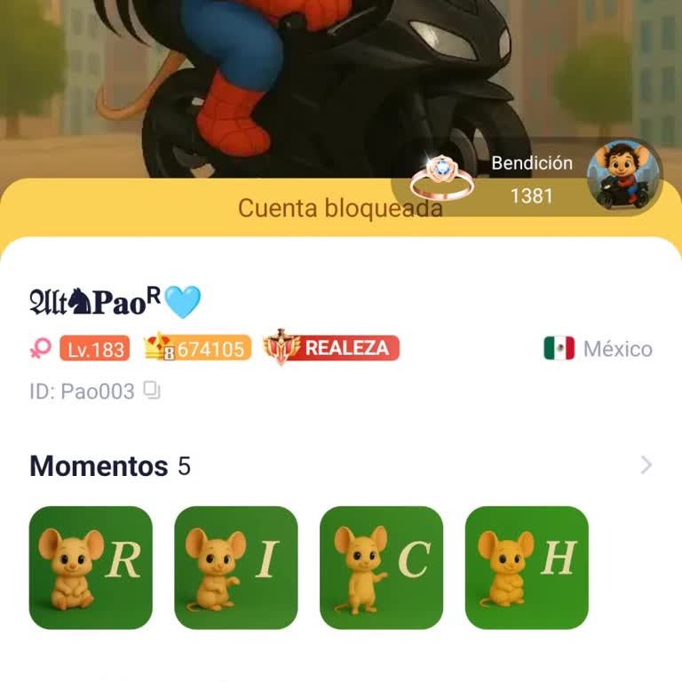 Cuenta de WePlay bloqueada, solicito asistencia y solución