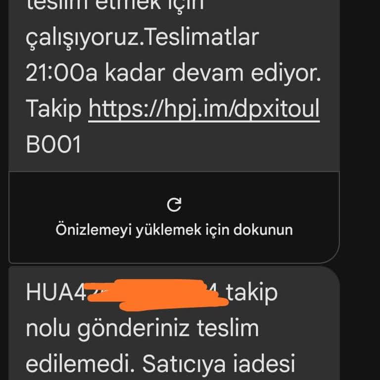 Adres Doğru Olmasına Rağmen Kargo Teslim Edilmedi, İade Süreci Başlatıldı