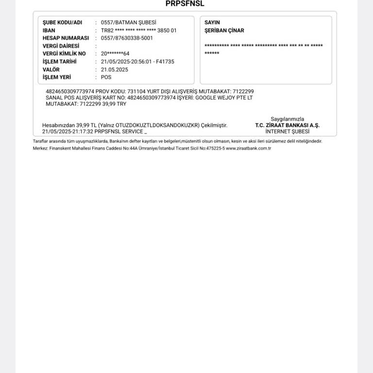 İzinsiz Para Çekimi Ve Tekrarlanan Mağduriyet