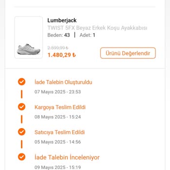 FLO İnternetten Aldığım Ayakkabıların İadesi 22 Gündür Sonuçlanmadı