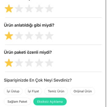 Orijinal Olmayan Ürün Ve Yetersiz Müşteri Hizmeti