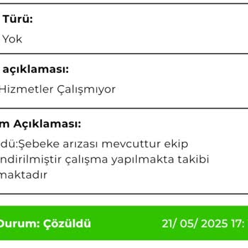 Kablo Net Bağlantı Sorunu Ve Yetersiz Destek Nedeniyle Mağduriyet