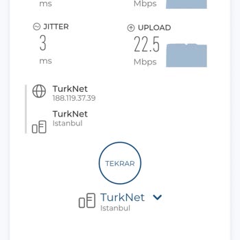 TurkNet'te Sürekli Kopma Ve Yüksek Ping Sorunu