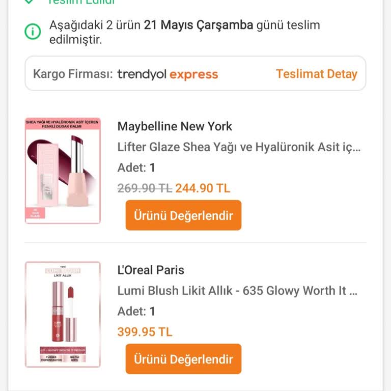 Maybelline Lifter Glaze Lipbalm Dudakta Homojen Dağılmıyor Ve Tortu Bırakıyor