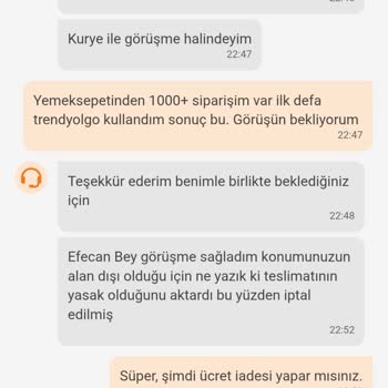 Teslim Edilmeyen Siparişin Ücreti İade Edilmedi