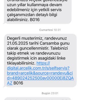Arçelik Fırın İçin Parça Beklerken Sürekli Oyalama Ve Güven Kaybı