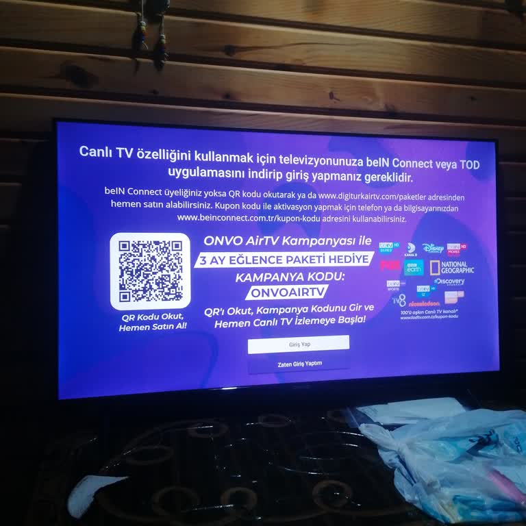 Onvo Air TV Kampanyasına Katılamama Ve Müşteri Hizmetleri Sorunu