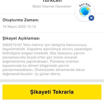 Turkcell'in Bağlantı Sorununa Rağmen Haksız Cayma Bedeli Talebi