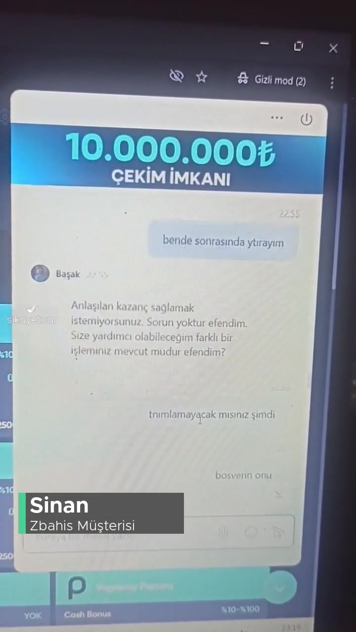 Zbahis Yanılttı! videonun kapak resmi