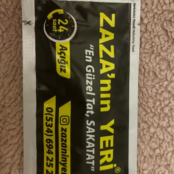 Zaza'nın Yeri Asla Bir Daha Bu Yere Gitmem