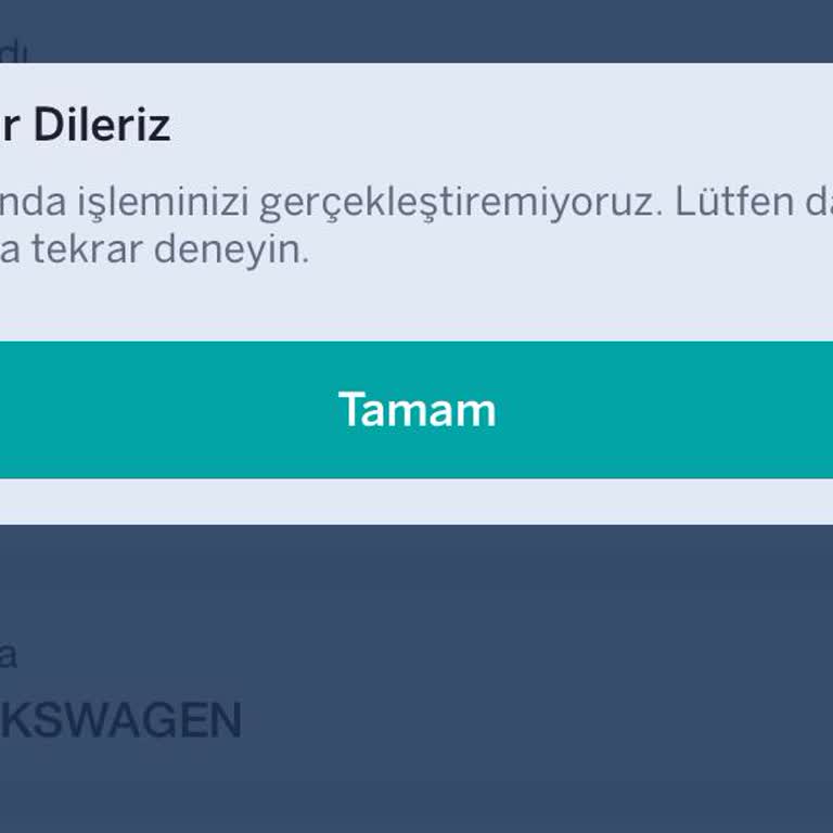 Garanti Bankası'ndaki Teknik Arıza Nedeniyle Trafik Sigortası Yenileme Sorunu