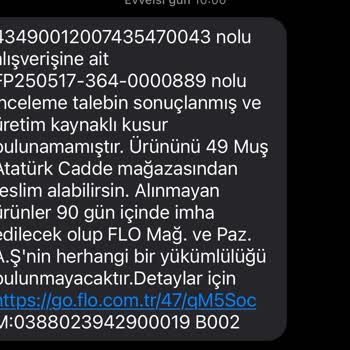 Yeni Alınan Ayakkabıda Rahatsız Edici Ses Ve Garanti Sürecinde Yapay Zeka İncelemesi