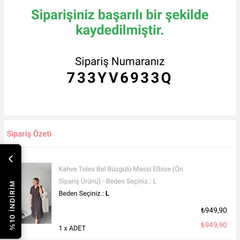 Sipariş Teslim Edilmedi, İletişim Kurulamıyor Ve Para İadesi Yapılmıyor