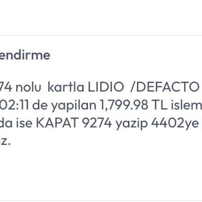 Bilgim Dışında Yapılan Kart Çekimleri Nedeniyle Mağduriyet Yaşıyorum
