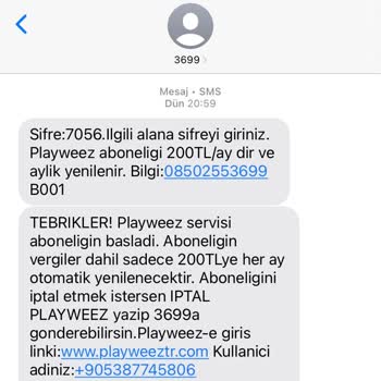 Onayım Olmadan Başlatılan Abonelik Ve Haksız Ücret Kesintisi