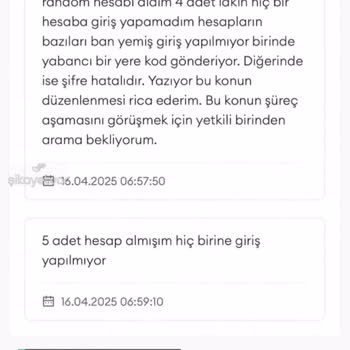 Gamer Ailesi Aldığımız Ürünlerin Teslim Edilmemesi