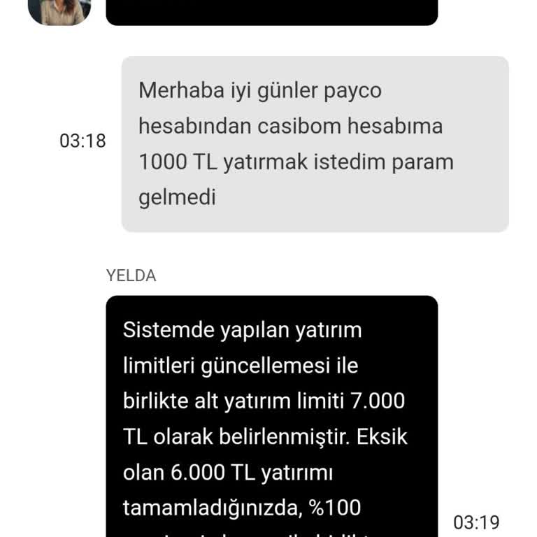 Casibom'da Para Yatırma Sorunu ve Geri Ödeme Engeli
