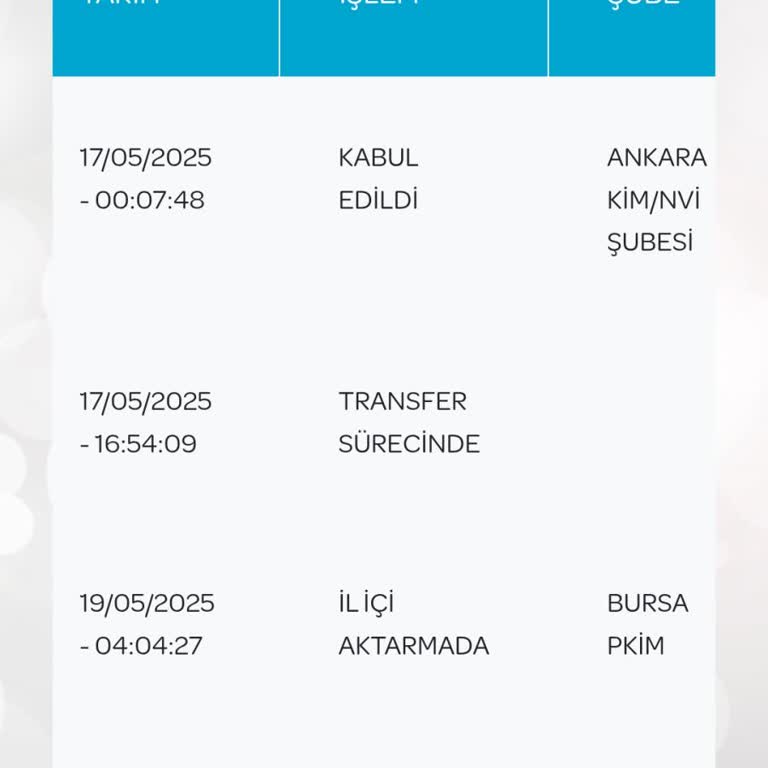 PTT Kargo Kimlik Teslimatında Aşırı Yavaşlık