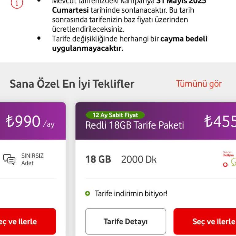 Uzun Süreli Vodafone Müşterisine Yüksek Fiyat Ve İlgisiz Yaklaşım